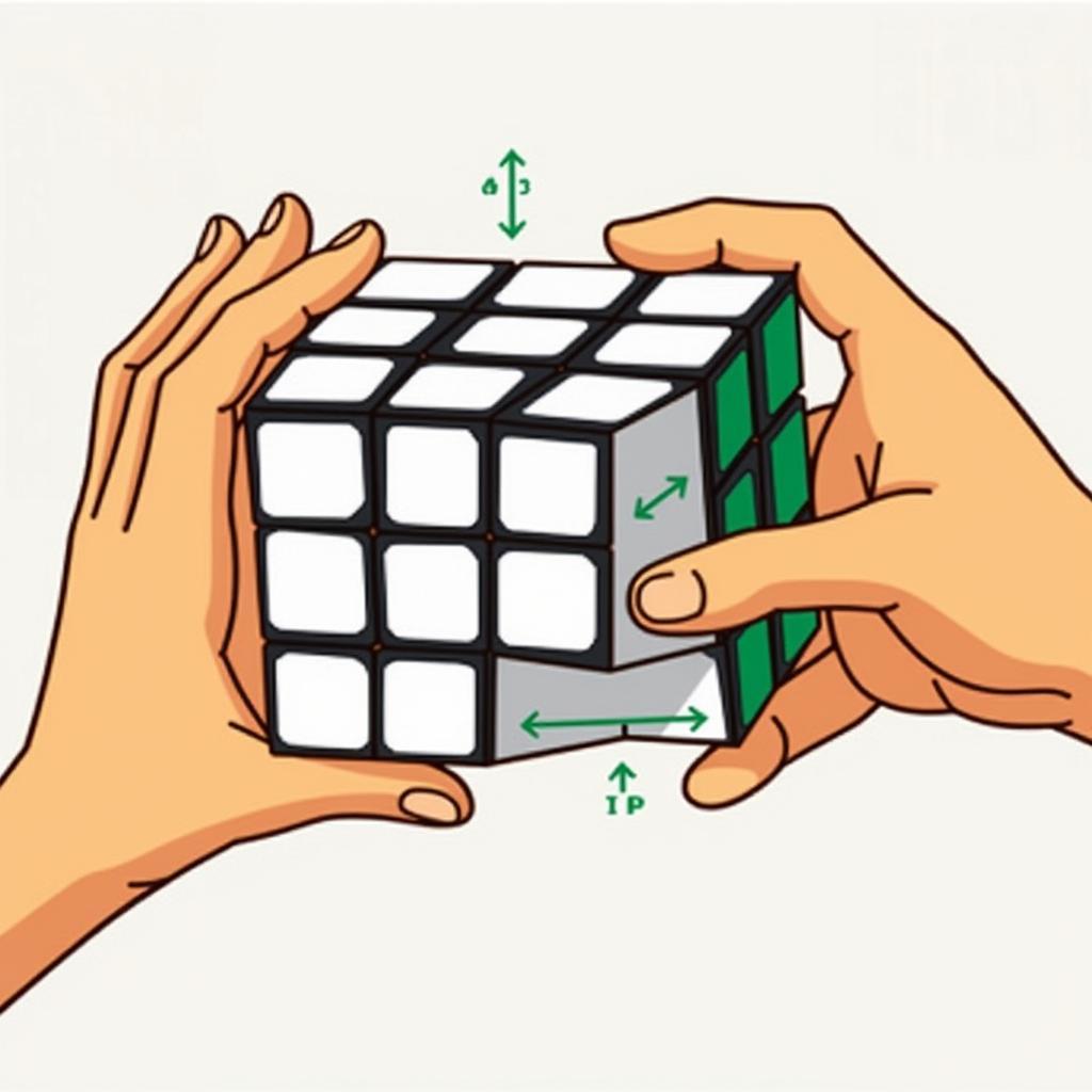 Áp dụng công thức Rubik 5x5