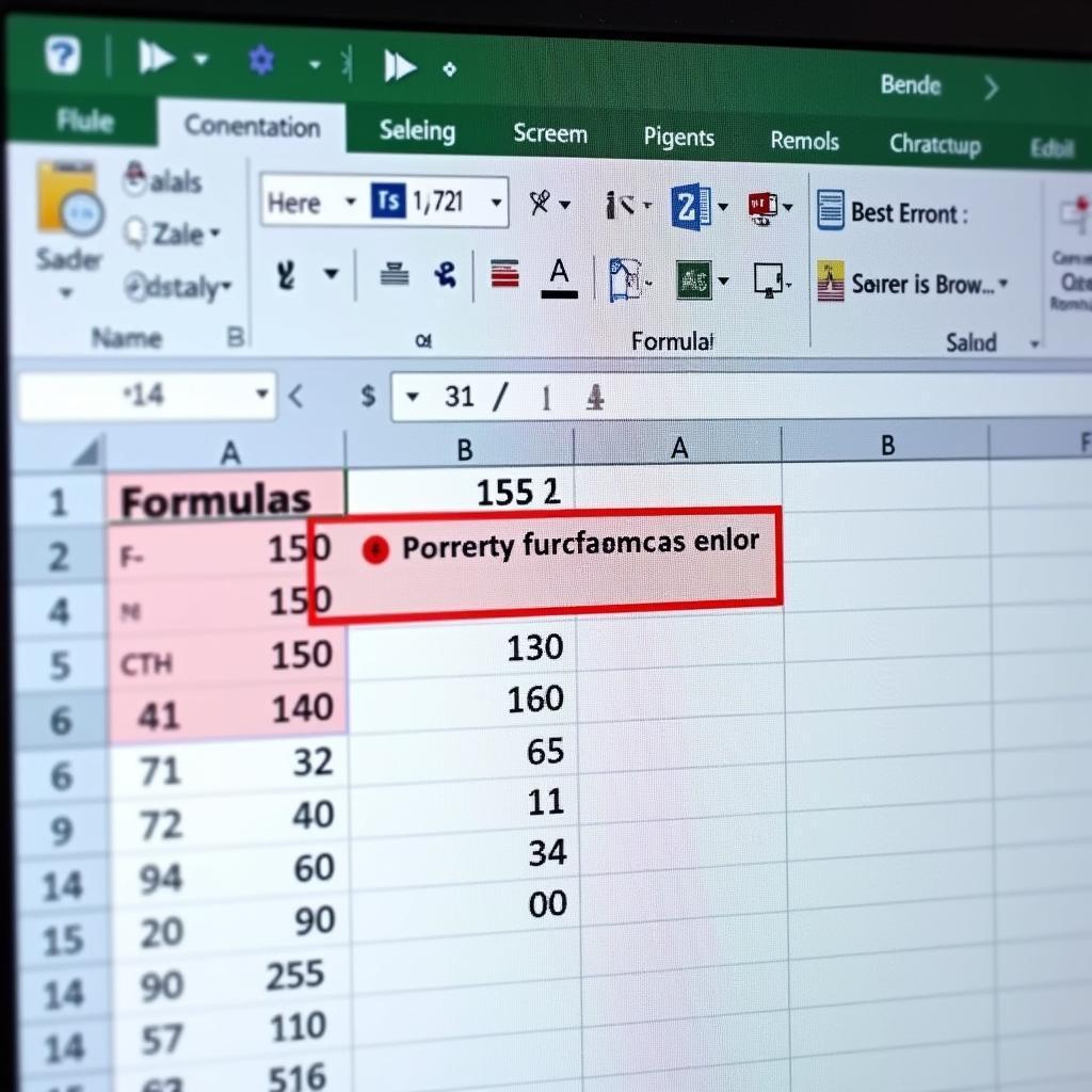 Báo Lỗi Trong Excel Công Thức: Nguyên Nhân và Cách Khắc Phục