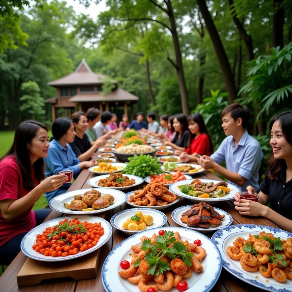 Khám Phá Buffet Khu Du Lịch Bình Quới: Thiên Đường Ẩm Thực Sông Nước