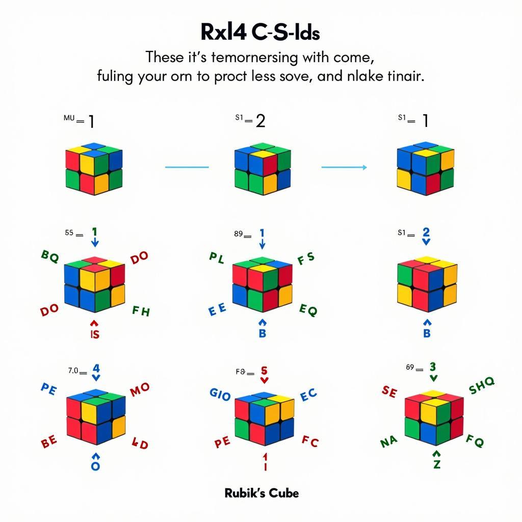 Khám Phá Công Thức OLL 4×4: Bí Quyết Chinh Phục Rubik