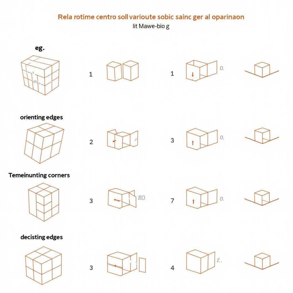 Các Công Thức Rubik Tầng 3