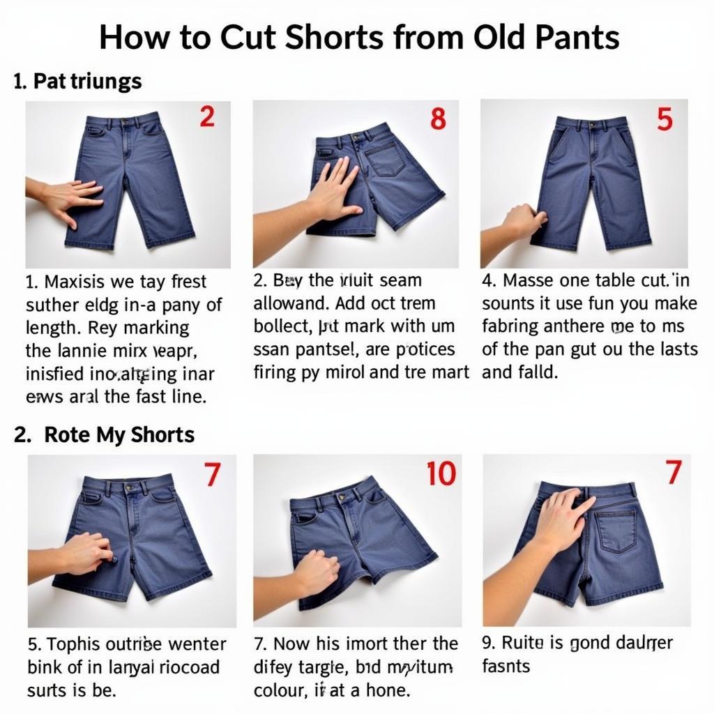 Công Thức Cắt Quần Short Hoàn Hảo