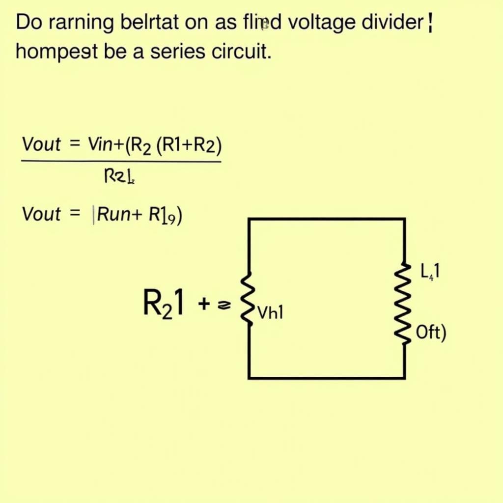 Công Thức Chia Áp: Bí Quyết Vàng Trong Điện Tử