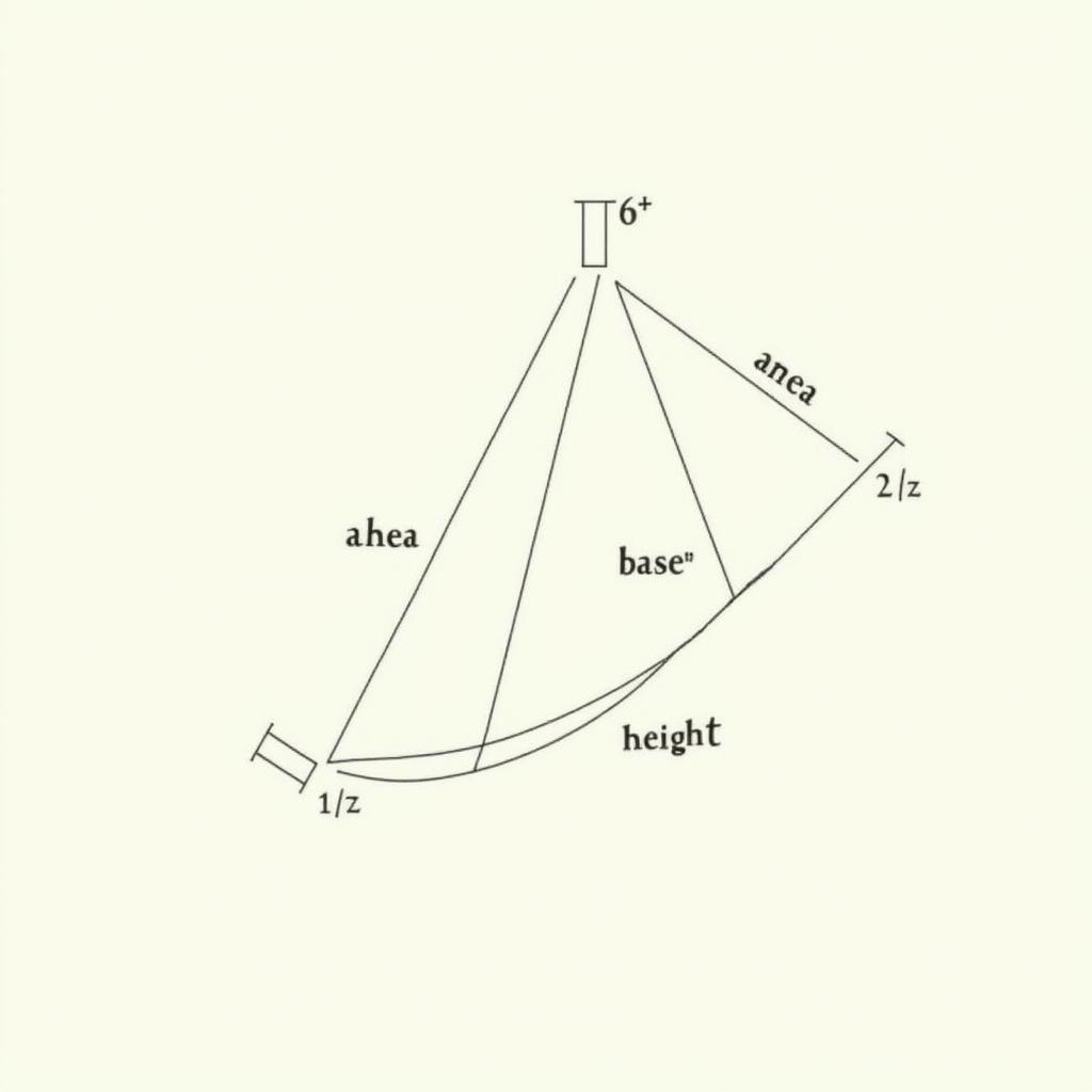 Công Thức Diện Tích Tam Giác: Từ Cơ Bản Đến Nâng Cao