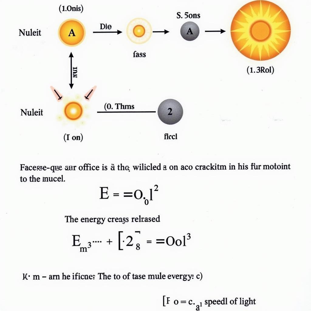 Công thức phản ứng hạt nhân