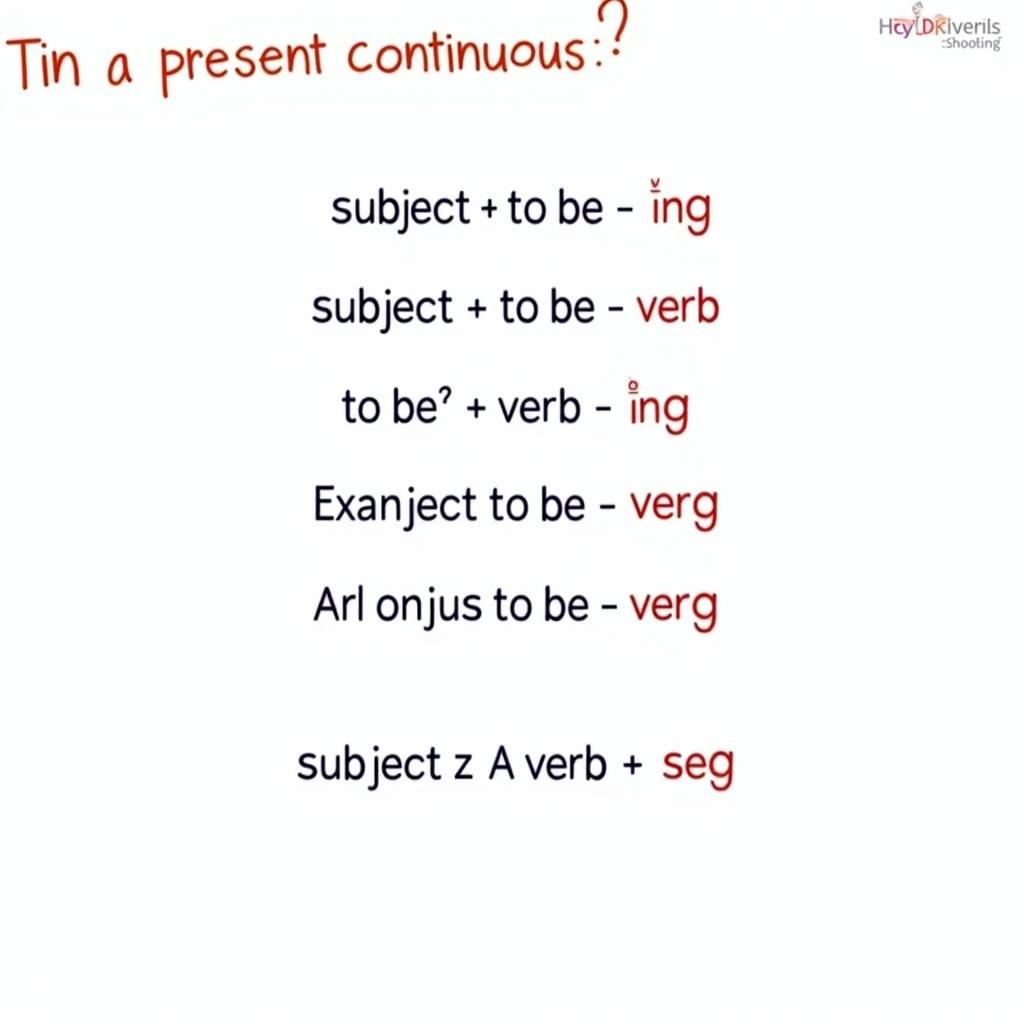 Các Công Thức Tiếng Anh và Dấu Hiệu Nhận Biết