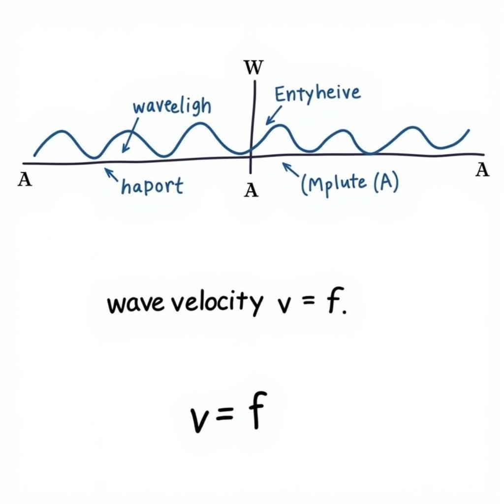 Công thức tính vận tốc sóng
