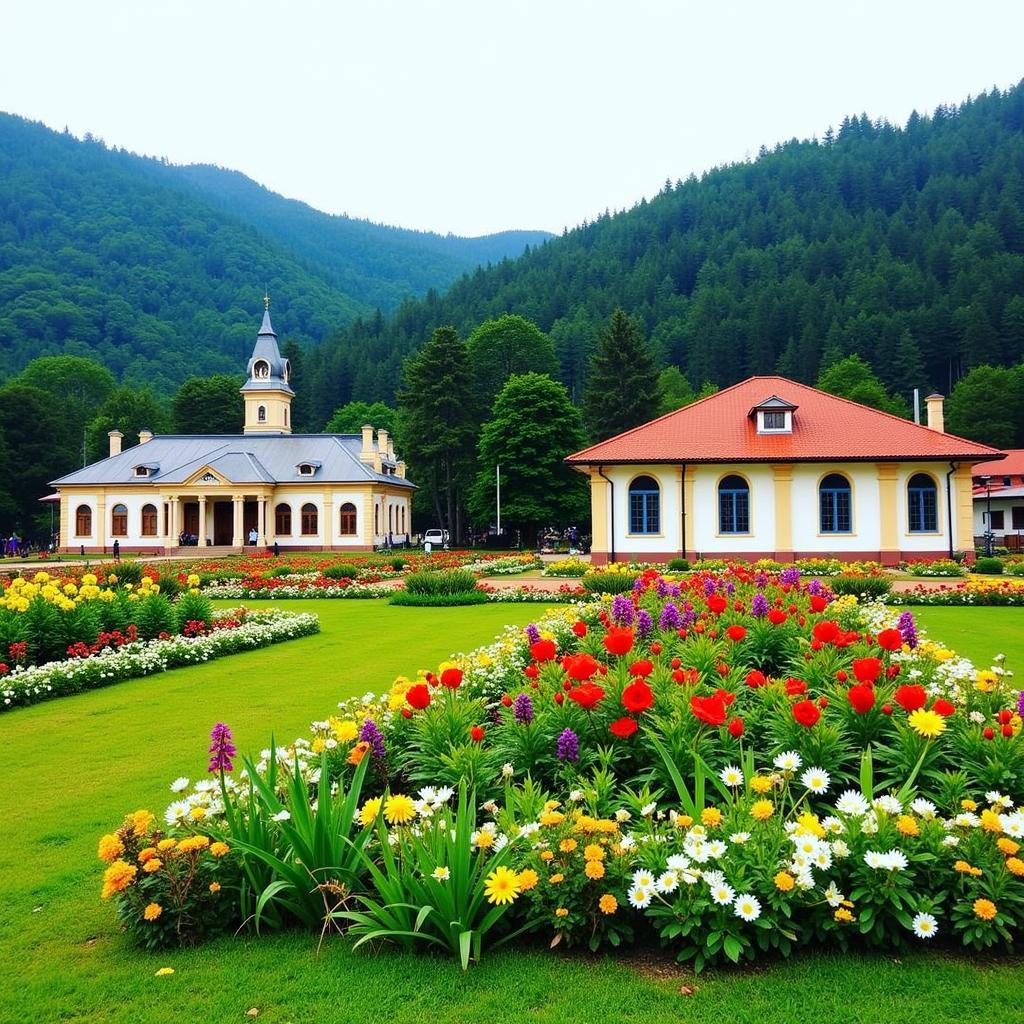 Da Lat attractions: Flower gardens, French architecture, and pine forests.