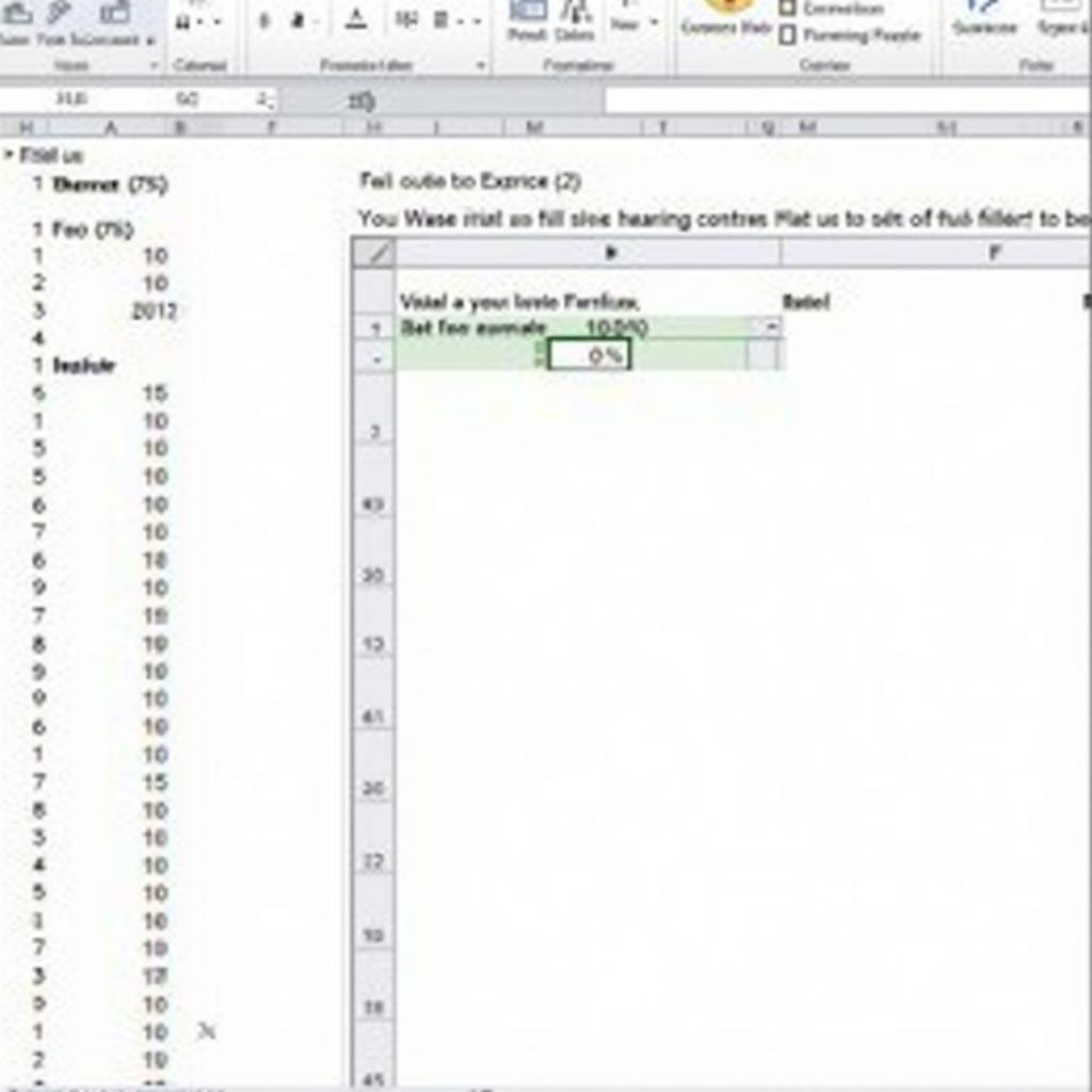 Công Thức Điền Dữ Liệu Cho Cột Trong Excel