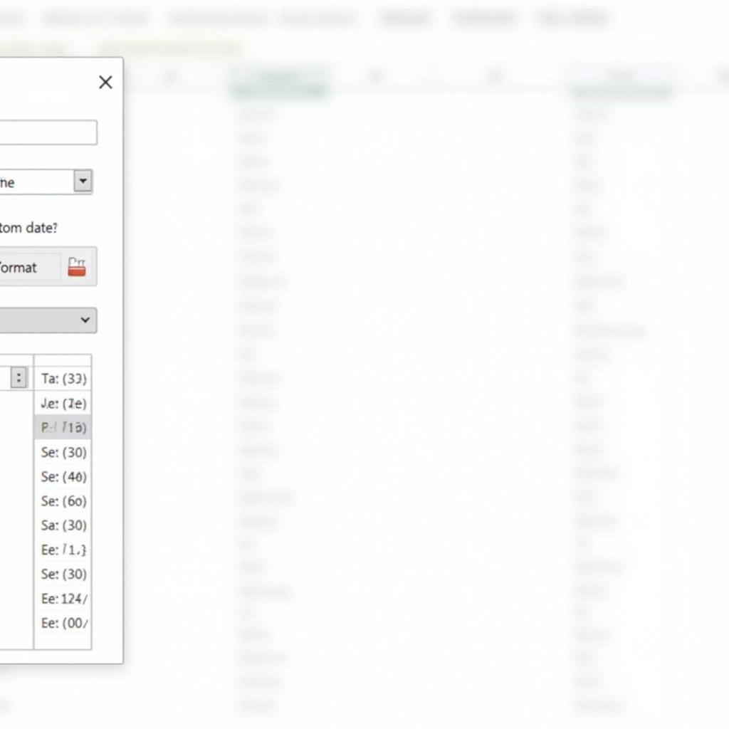 Định dạng ngày tháng năm trong Excel