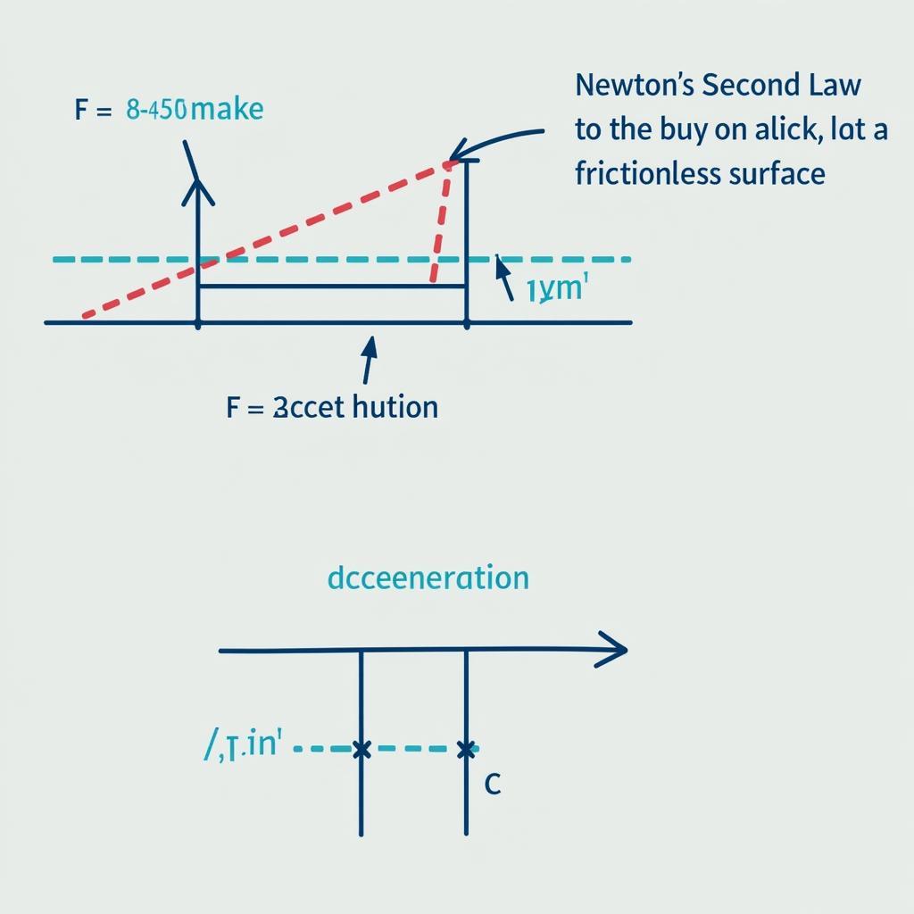 Minh họa định luật II Newton