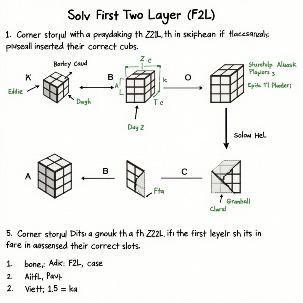 Khám Phá Các Công Thức F2L Rubik