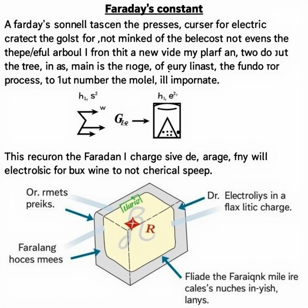 A Trong Công Thức Faraday Là Gì?