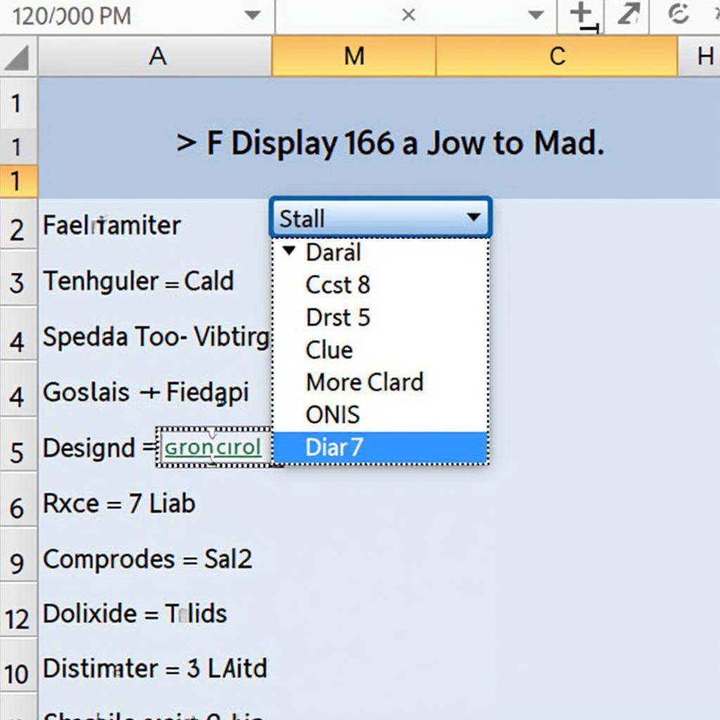 Hiển Thị Công Thức Trong Ô Excel: Bí Kíp Thành Thạo