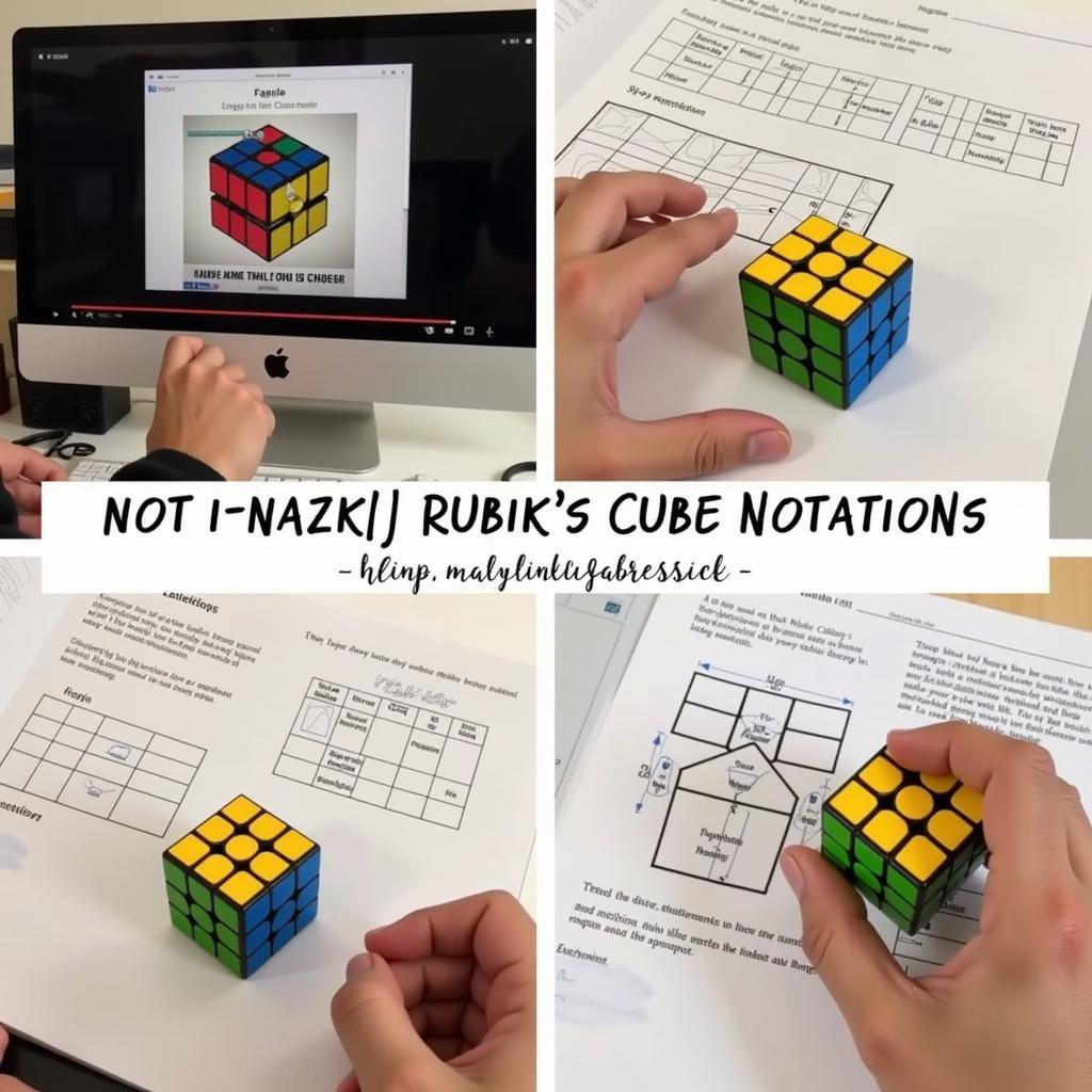 Học ký hiệu Rubik