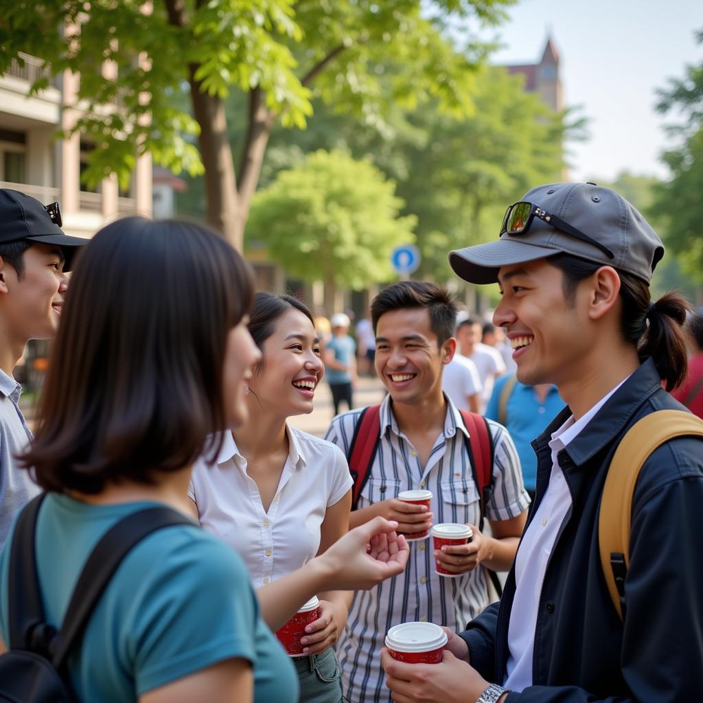 Hướng dẫn viên du lịch Saigontourist