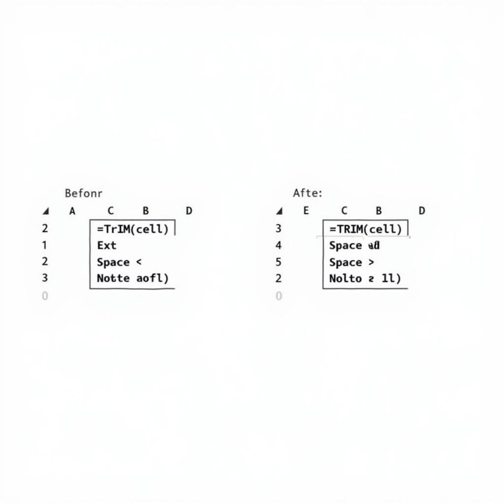 Công Thức Bỏ Khoảng Trắng Trong Excel