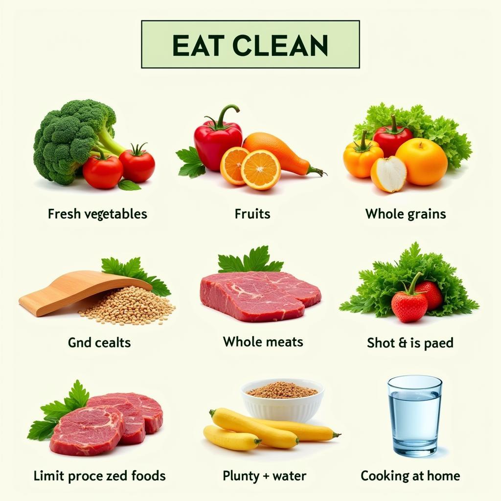 Công thức Eat Clean Giảm Cân Hiệu Quả và Bền Vững