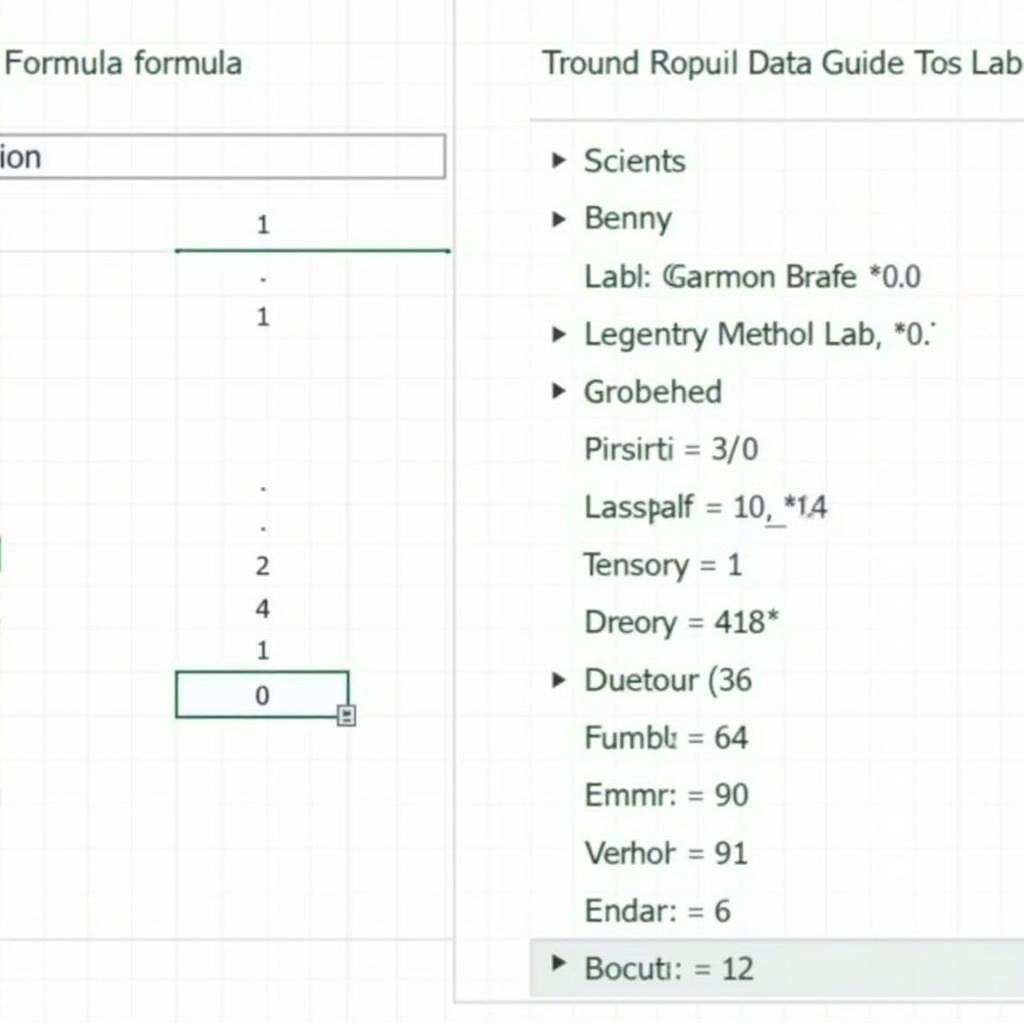 Sử Dụng Công Thức Excel