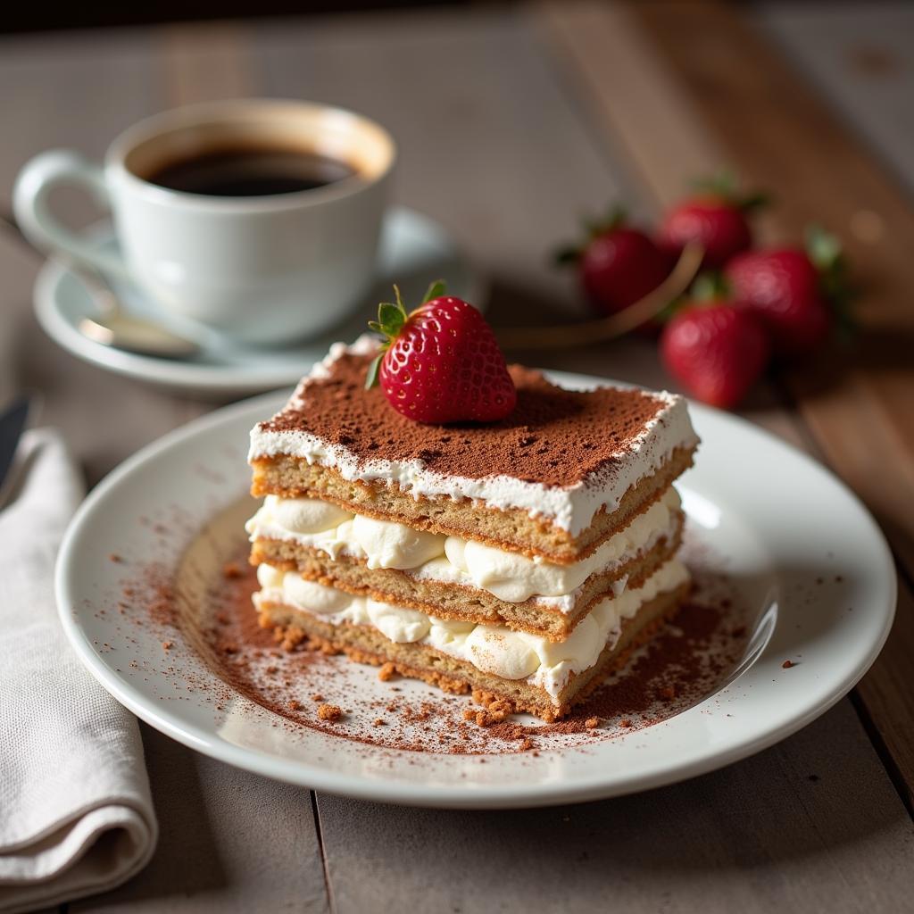 Tiramisu Truyền Thống Hoàn Thành