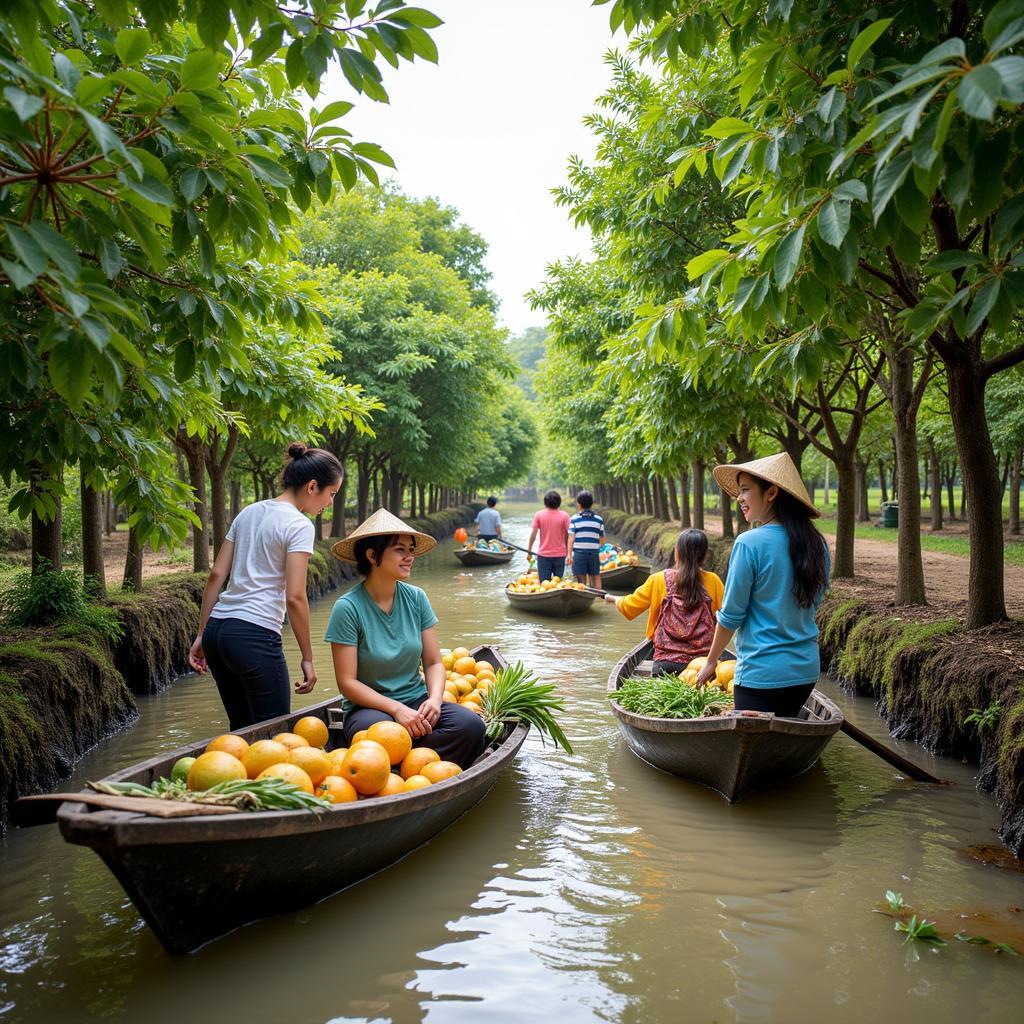 Du Lịch Miệt Vườn Là Gì? Khám Phá Vẻ Đẹp Miền Tây Sông Nước