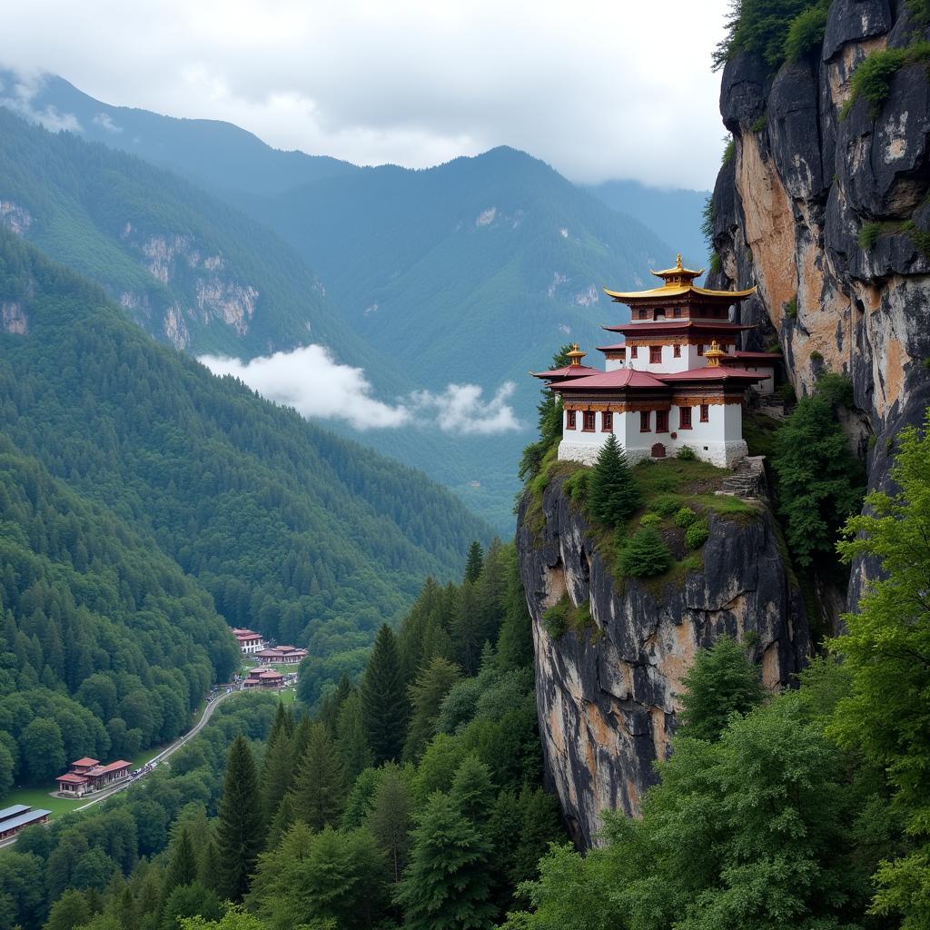 Tu viện Tiger's Nest Bhutan