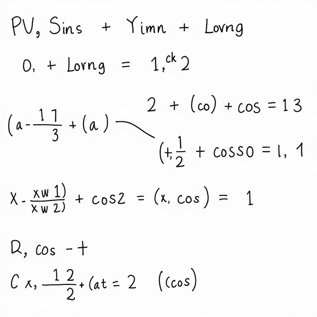 Ứng dụng công thức sin²α + cos²α = 1 trong thực tiễn