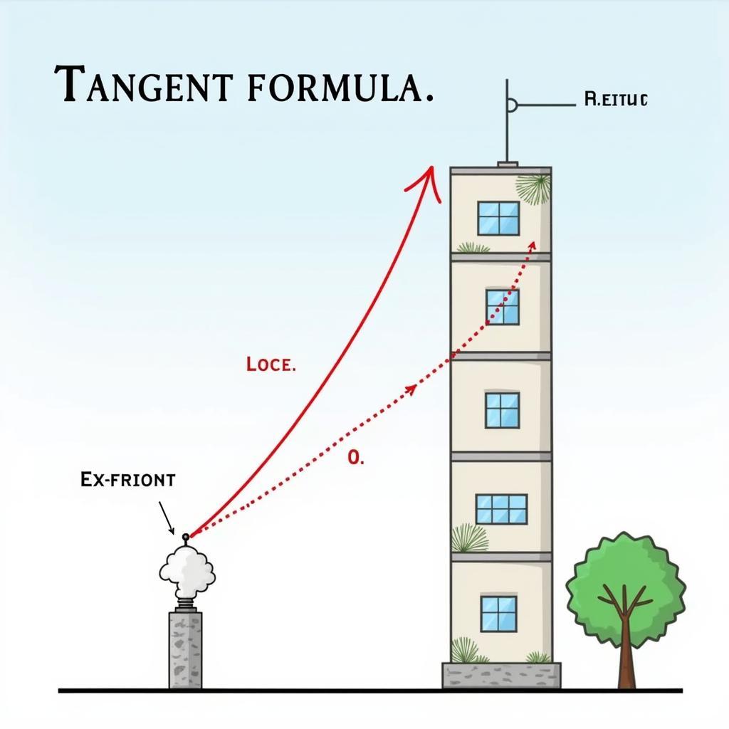 Ứng dụng công thức tan trong thực tế