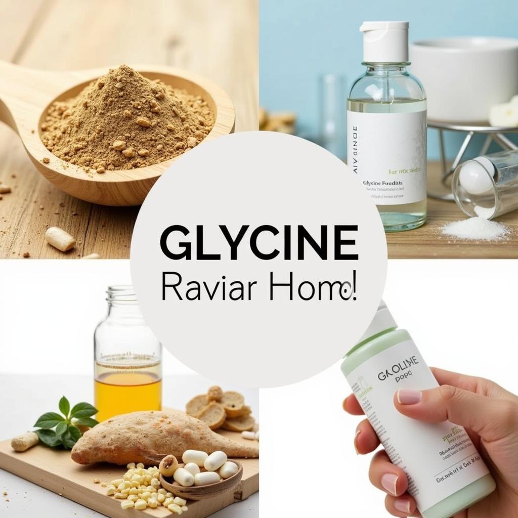 Công thức phân tử của Glyxin là gì?