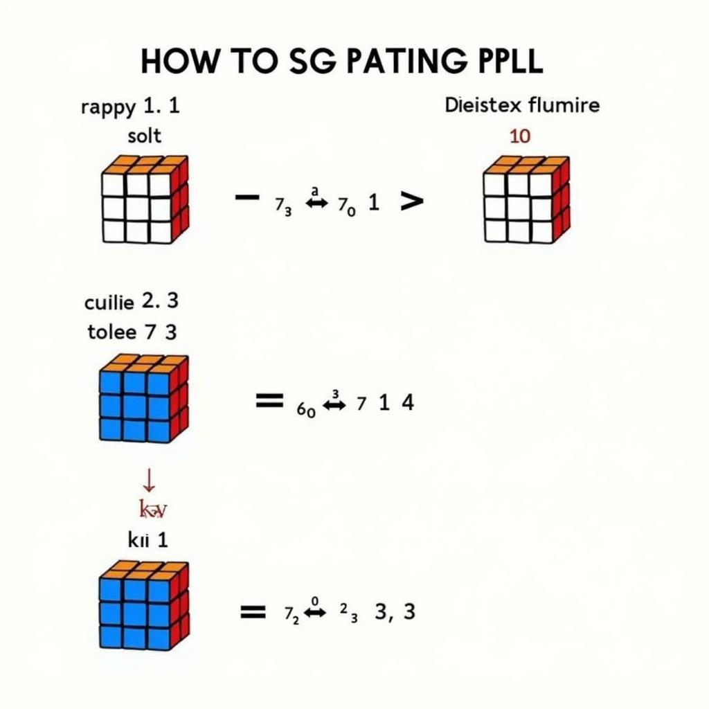 Công thức Rubik 3×3 PLL Cơ Bản: Chìa Khóa Giải Tầng Cuối Nhanh Nhất