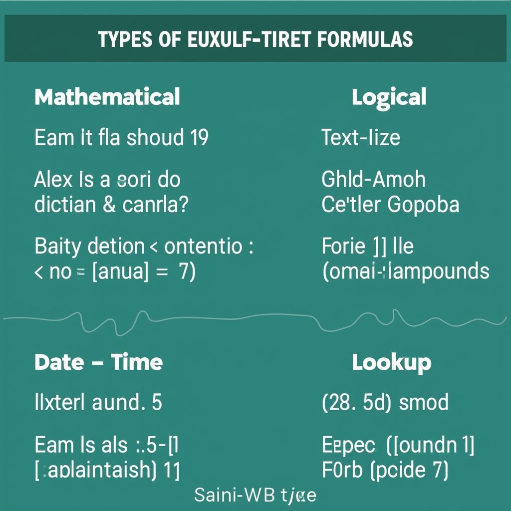 Hiện Tất Cả Các Công Thức Trong Excel