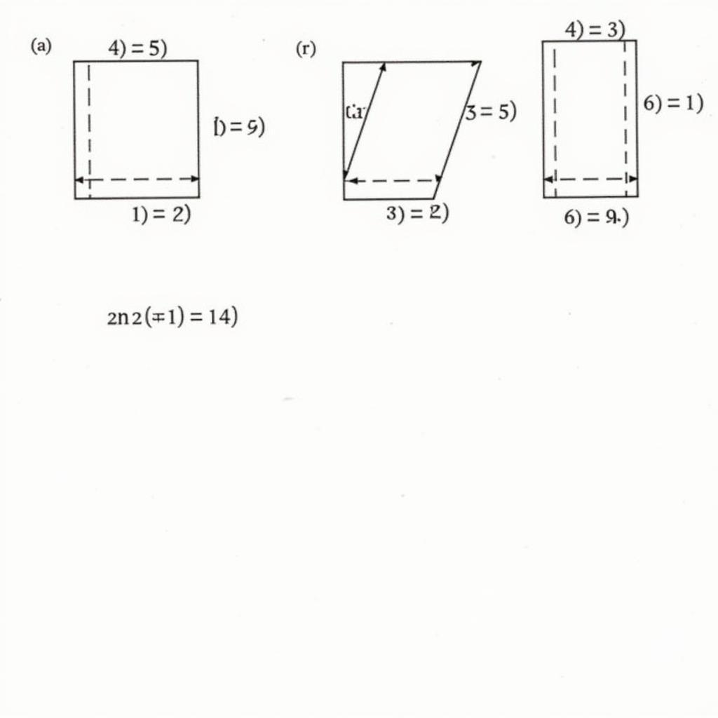 Công Thức Tính Diện Tích Hình Tứ Giác Lớp 5