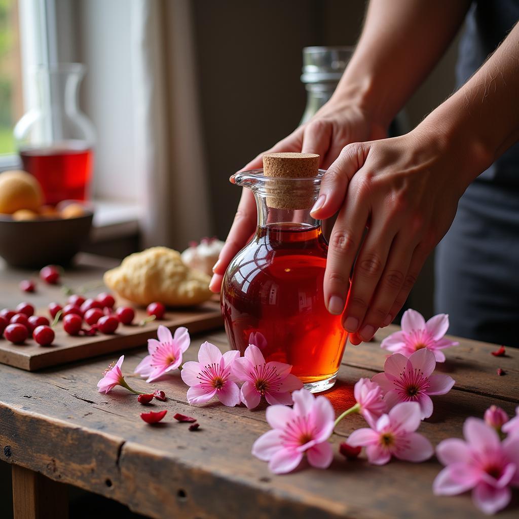 Cherry Blossom Syrup Công Thức Pha Chế: Bí Quyết Thơm Ngon Cho Đồ Uống