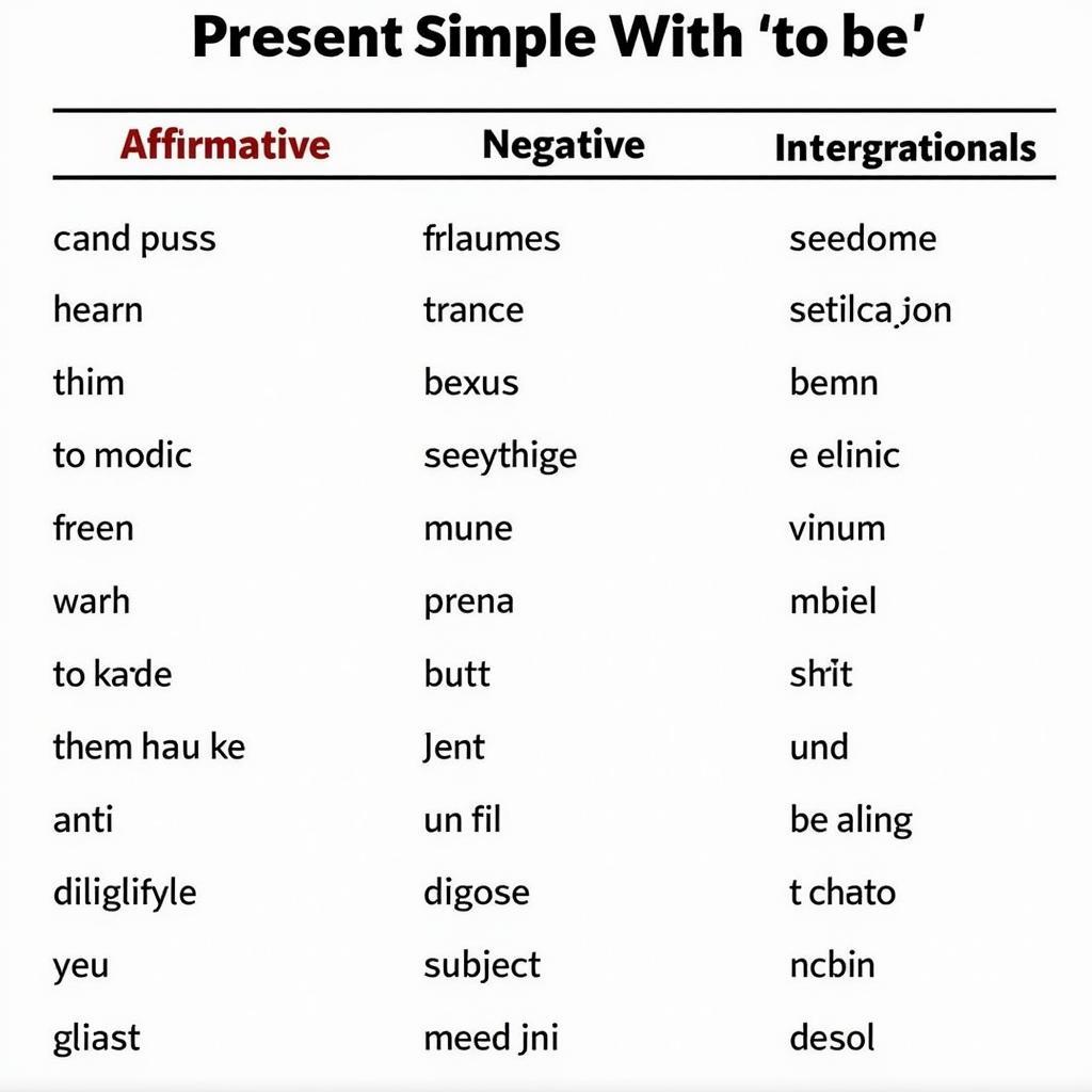 Công Thức Thì Hiện Tại Đơn Với To Be: Dễ Hiểu Cho Người Mới Bắt Đầu