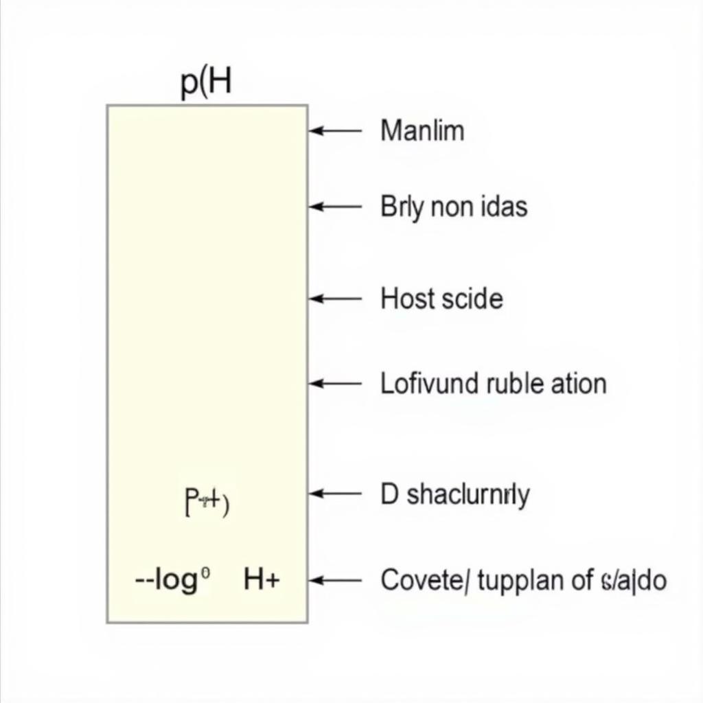 Công thức tính pH