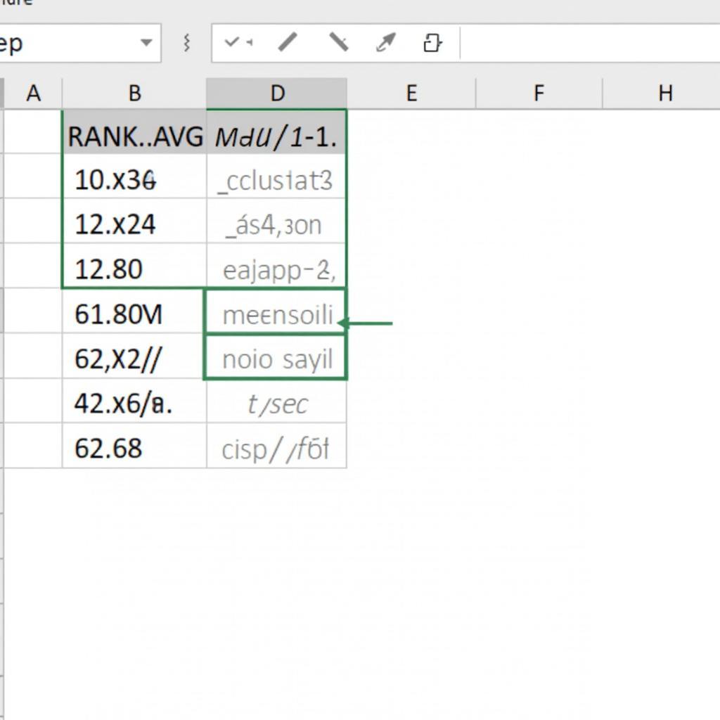 Nắm Vững Công Thức Xếp Thứ Hạng Trong Excel