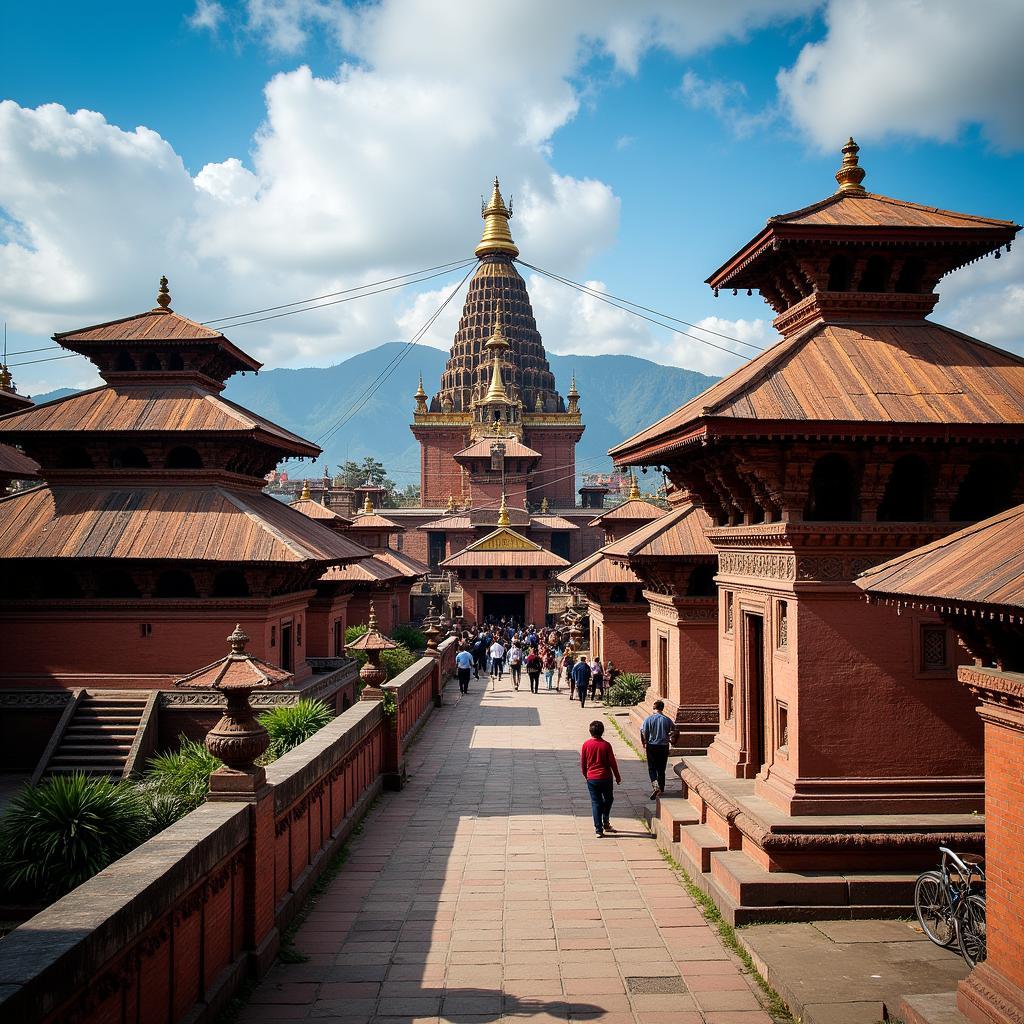 Khám phá những đền chùa cổ kính tại Kathmandu, Nepal