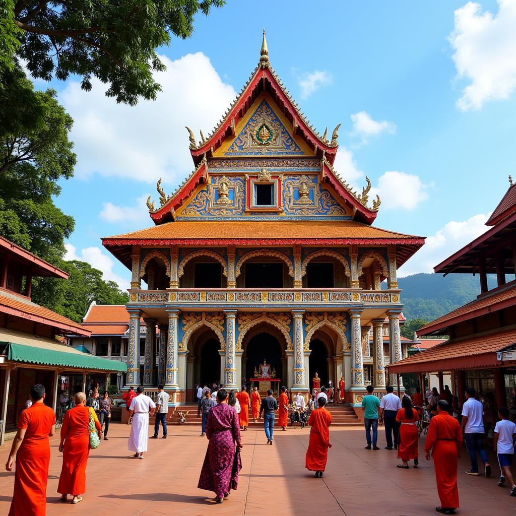 Đền Răng Phật Kandy Sri Lanka