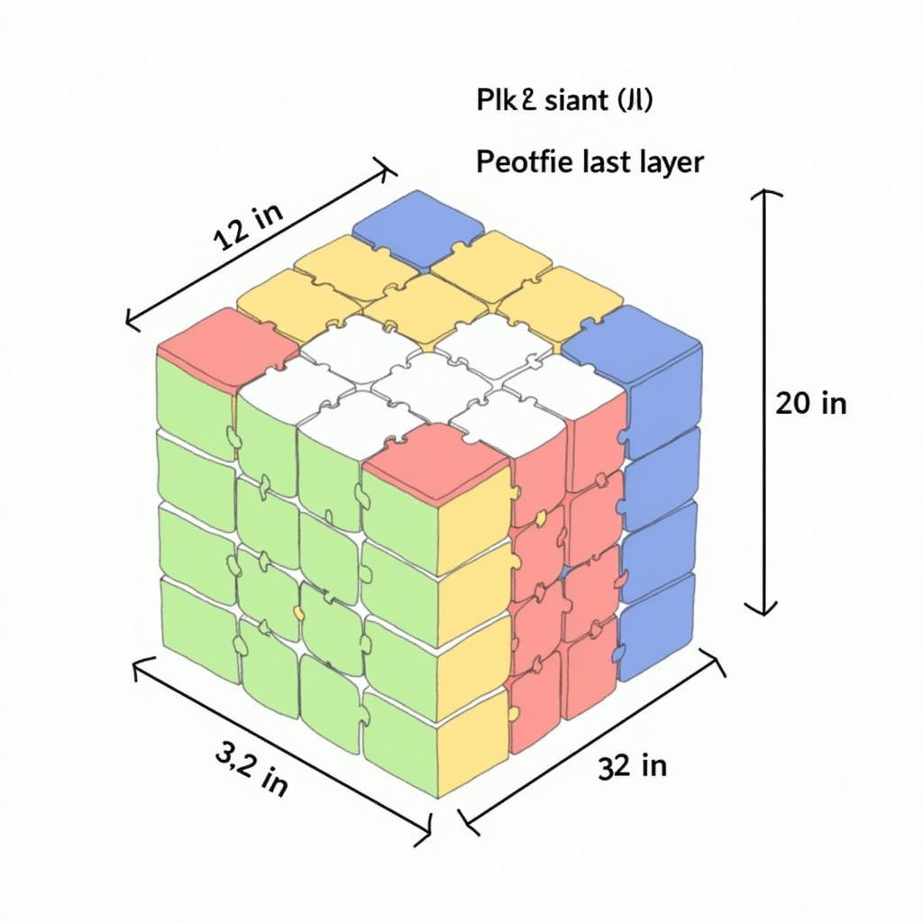 Công Thức Xoay Rubik 3×3 Nâng Cao CFOP