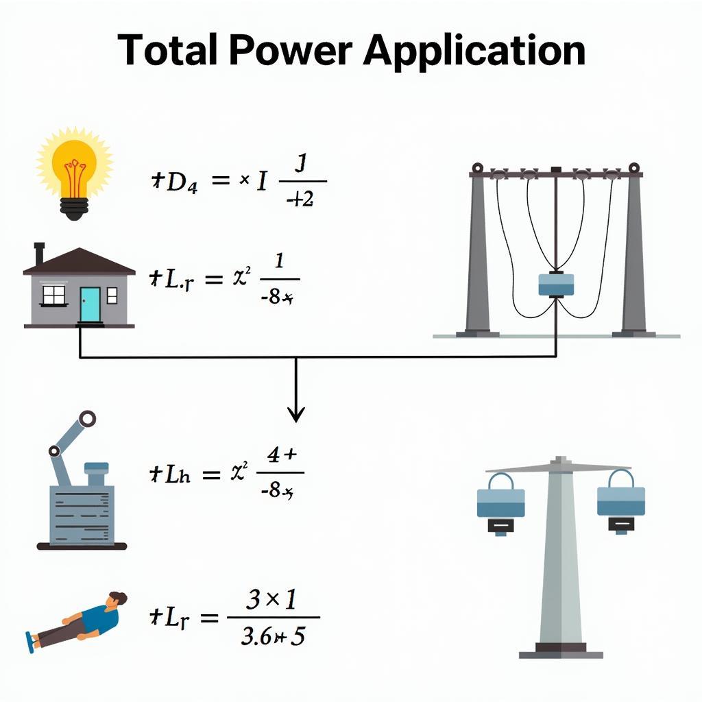 Ứng dụng công thức tính tổng công suất