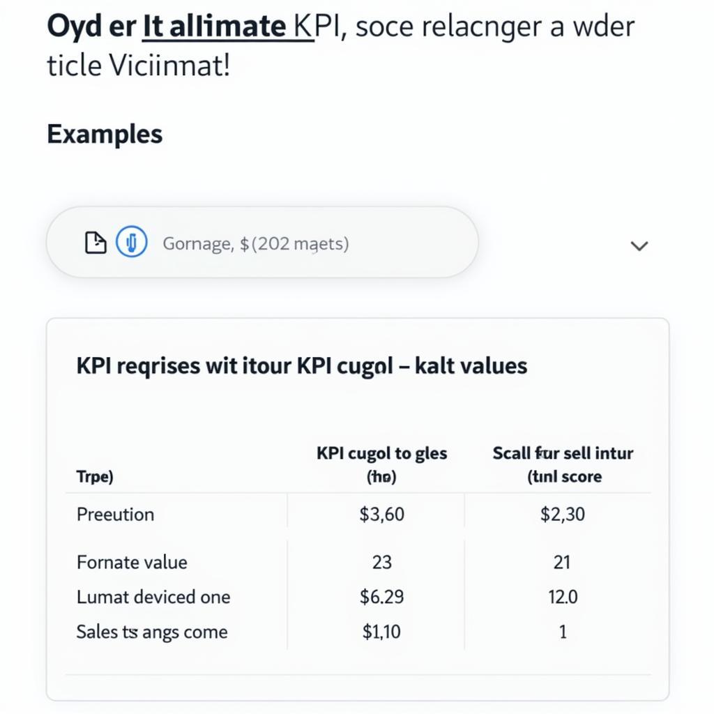 Công Thức Tính KPI Cho Nhân Viên Kinh Doanh